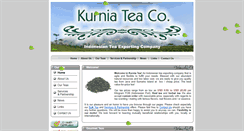 Desktop Screenshot of kurniatea.com